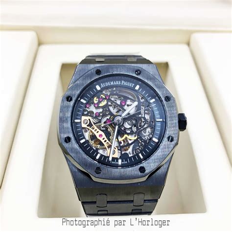 audemars piguet skeleton black ceramic|audemars piguet skeleton diamond.